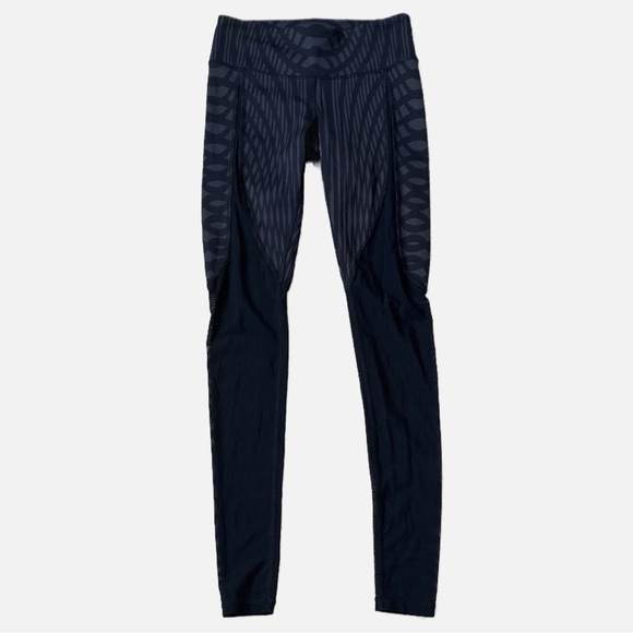 ALO Yoga Pants - Alo Yoga Womens XXS Printed Motion Mesh Panel Performance Leggings Pants